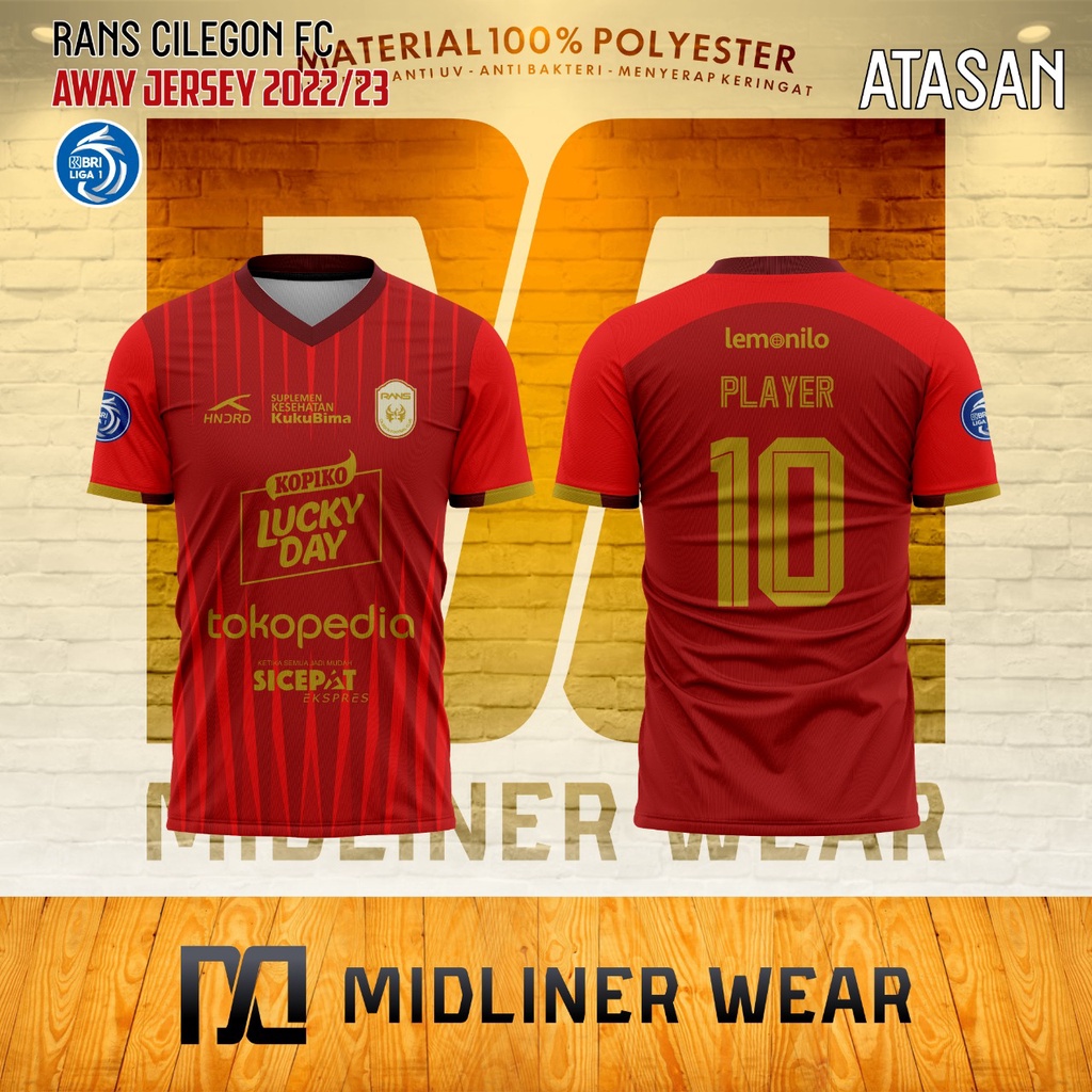 Jual Jersey Atasan SUPORTER RANS CILEGON AWAY 2022 2023 Shopee Indonesia