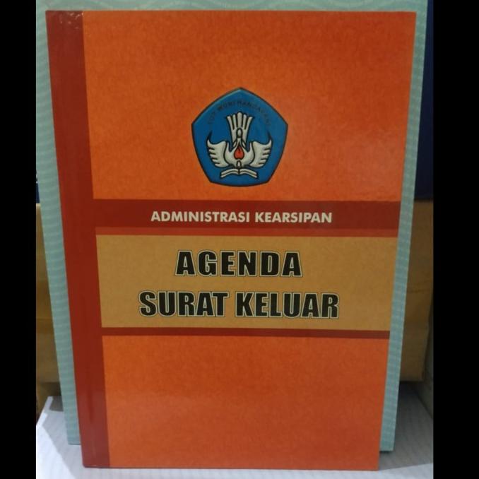 Jual Buku Agenda Surat Keluar Administrasi Kearsipan Shopee Indonesia