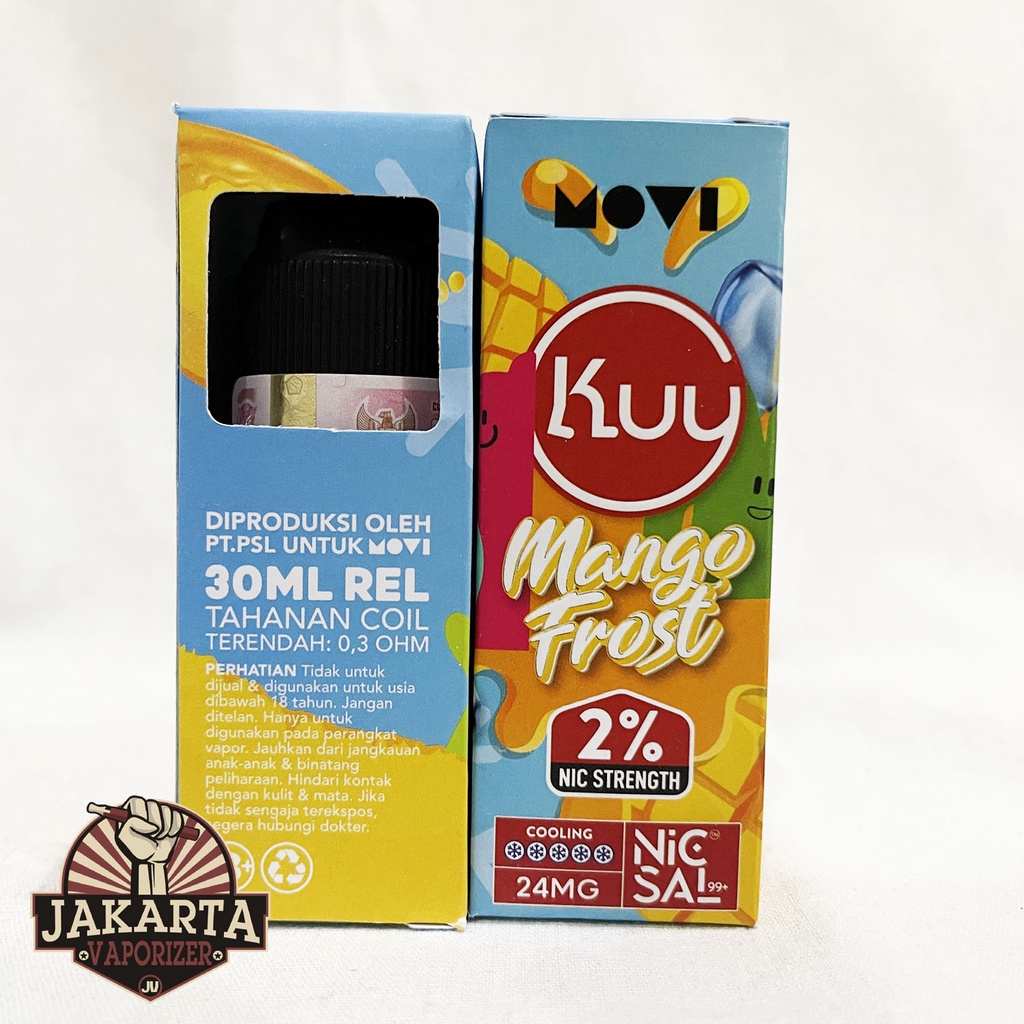 Jual SALT NICSAL 99 KUY MANGO FROST SALTNIC 30ML 24MG BY MOVI