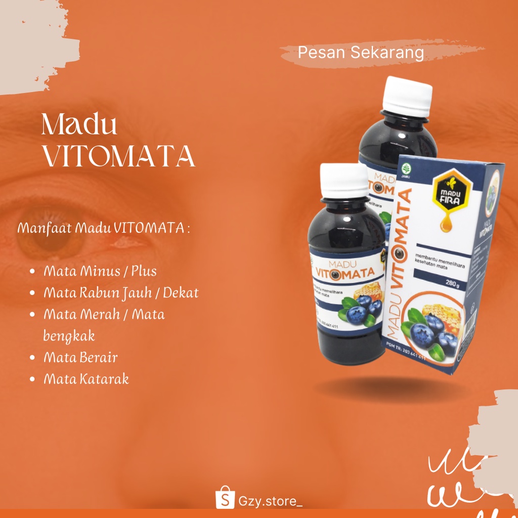 Jual Obat Mata Minus Obat Sehat Mata Obat Mata Madu Mata Vitomata