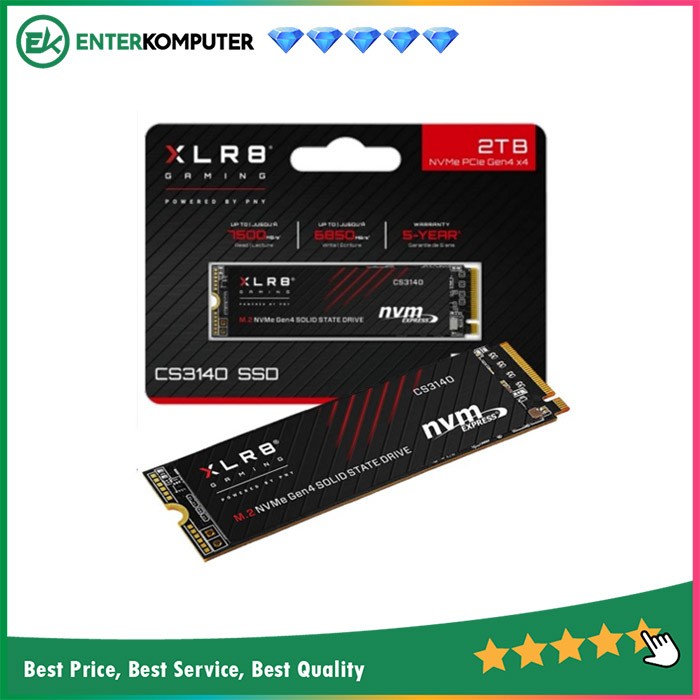 Jual Pny Xlr Gaming Cs M Nvme Pcie Gen X Tb Ssd Tb