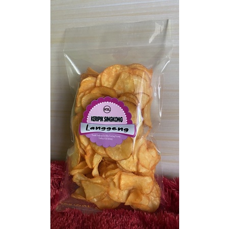 Jual Keripik Singkong Rasa Balado 150gr Free Packing Kardus Shopee