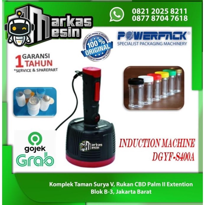 Jual Mesin Induction Capper Powerpack Mesin Segel Induksi Dgyf S400A