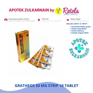 Jual Gratheos Mg Strip Tablet Natrium Diklofenak Diclofenac