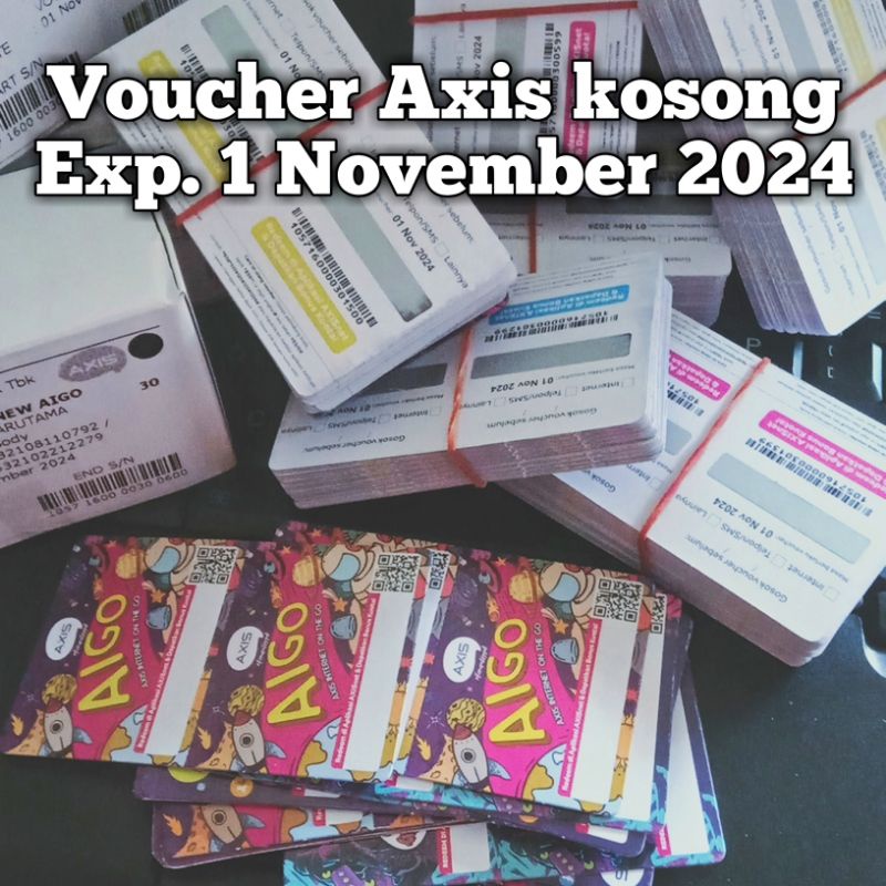 Jual Voucher Axis 0K Kosong Bahan Inject Nasional Shopee Indonesia