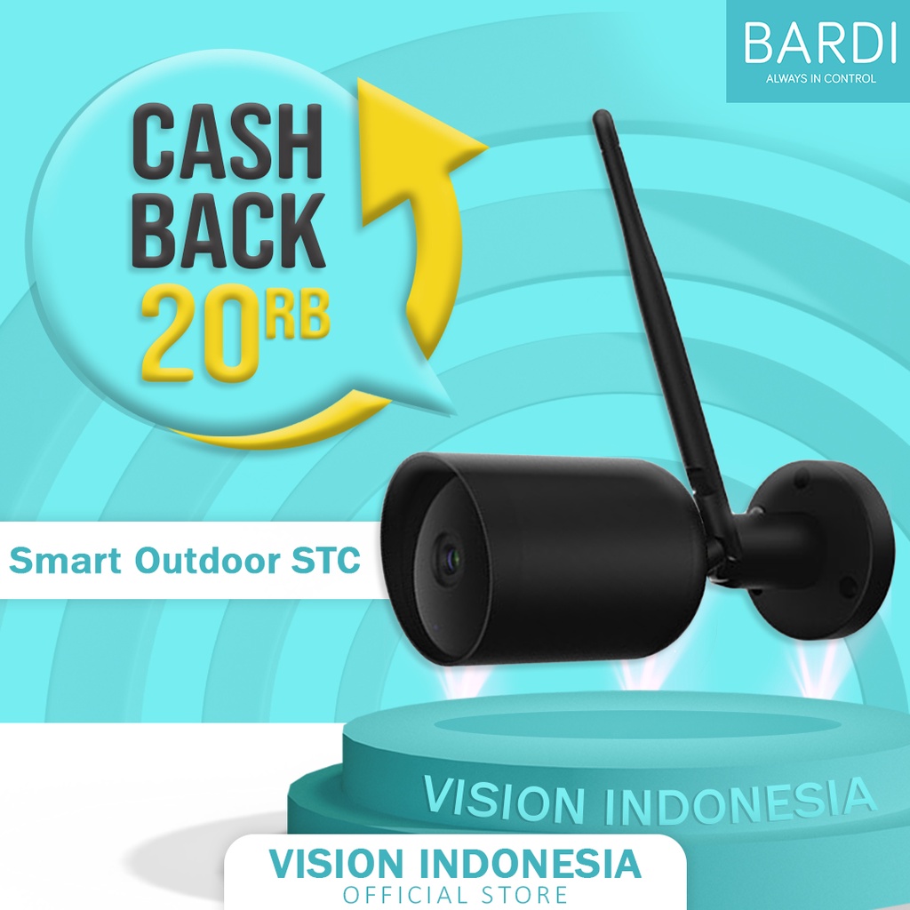 Jual Bardi Smart Outdoor Stc Ip Camera Cctv Wifi Iot Home Automation