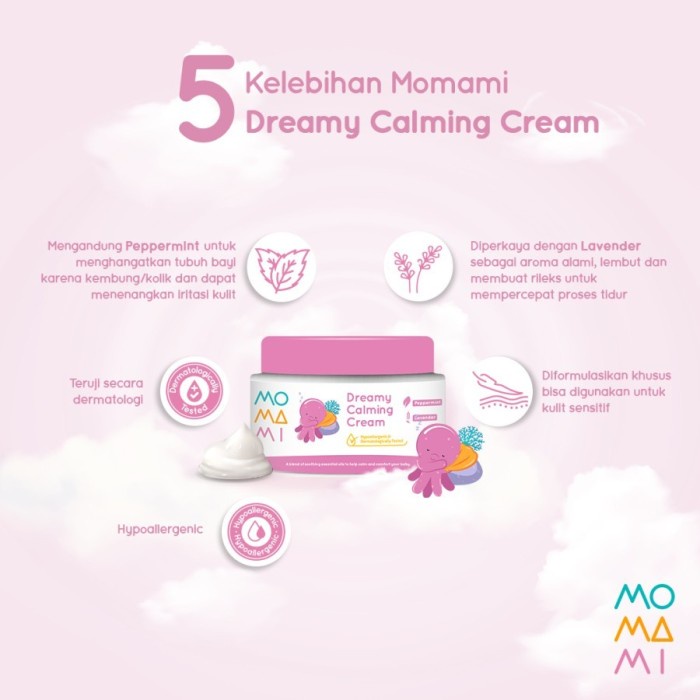 Jual MOMAMI DREAMY CALMING RUB CREAM 50GR Shopee Indonesia