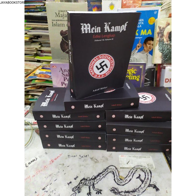 Jual Mein Kampf Edisi Lengkap Volume 1 2 Adolf Hitler Shopee