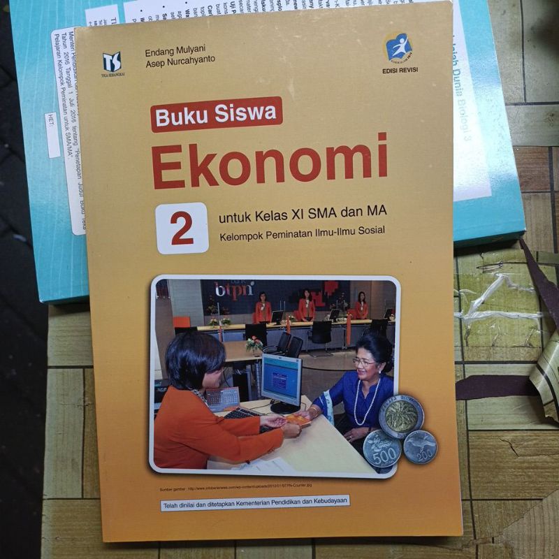 Jual ORIGINAL BUKU SISWA EKONOMI KELAS 2 XI SMA KURIKULUM 2013 REVISI