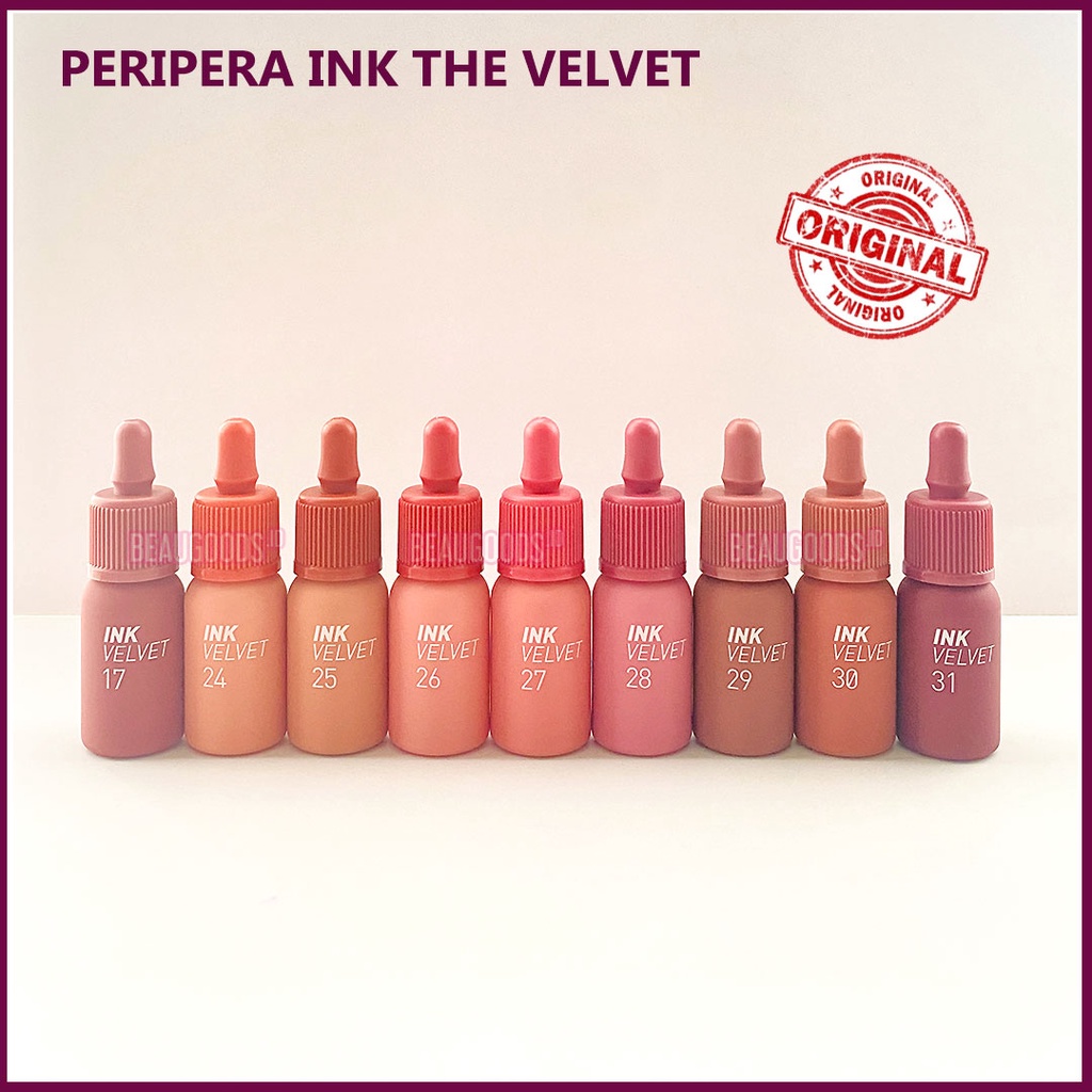 Jual PERIPERA Ink The Velvet Original Korea Shopee Indonesia