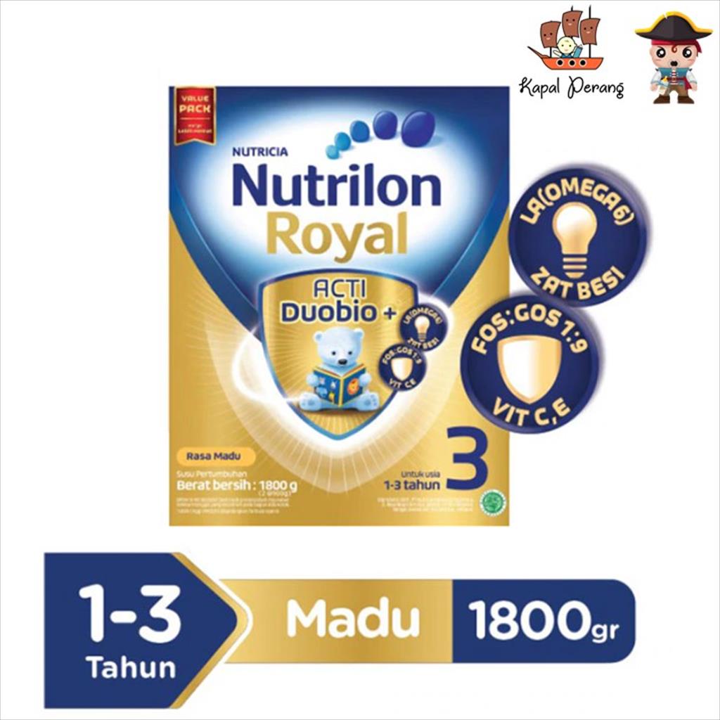 Jual Nutrilon Royal 3 Madu 1800 Gram Shopee Indonesia