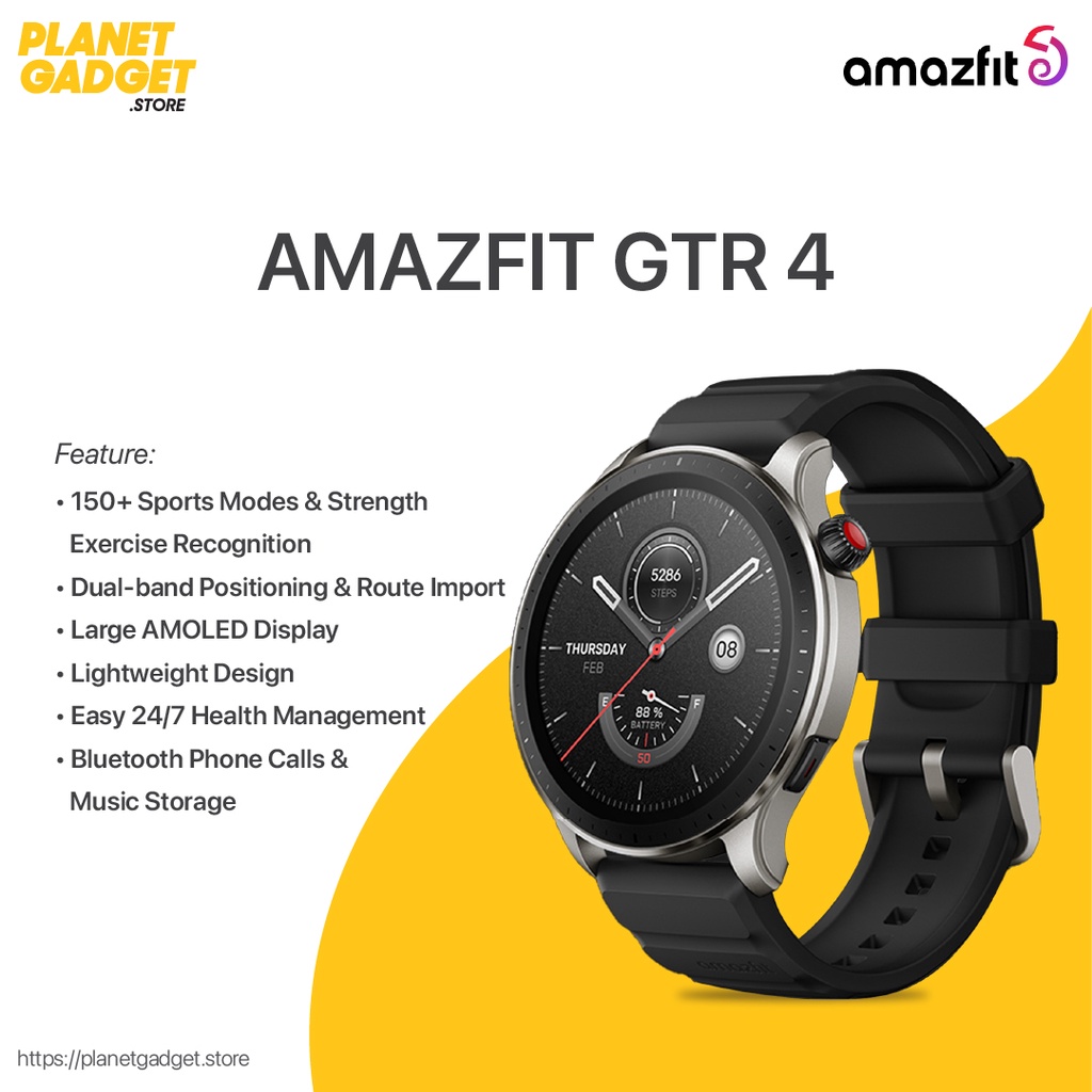 Jual Amazfit GTR 4 Smartwatch Garansi Resmi Shopee Indonesia