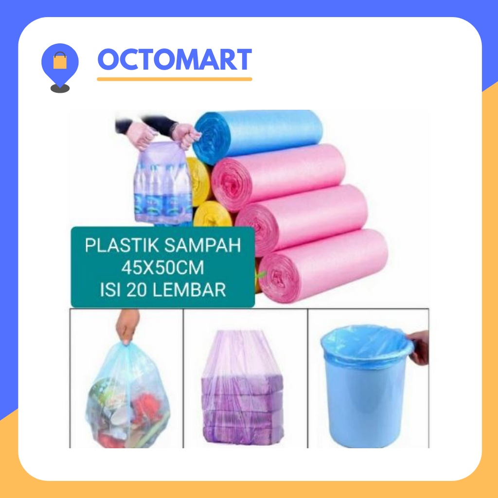 Jual Kantong Sampah Plastik Gulung X Cm Lembar Keranjang Roll