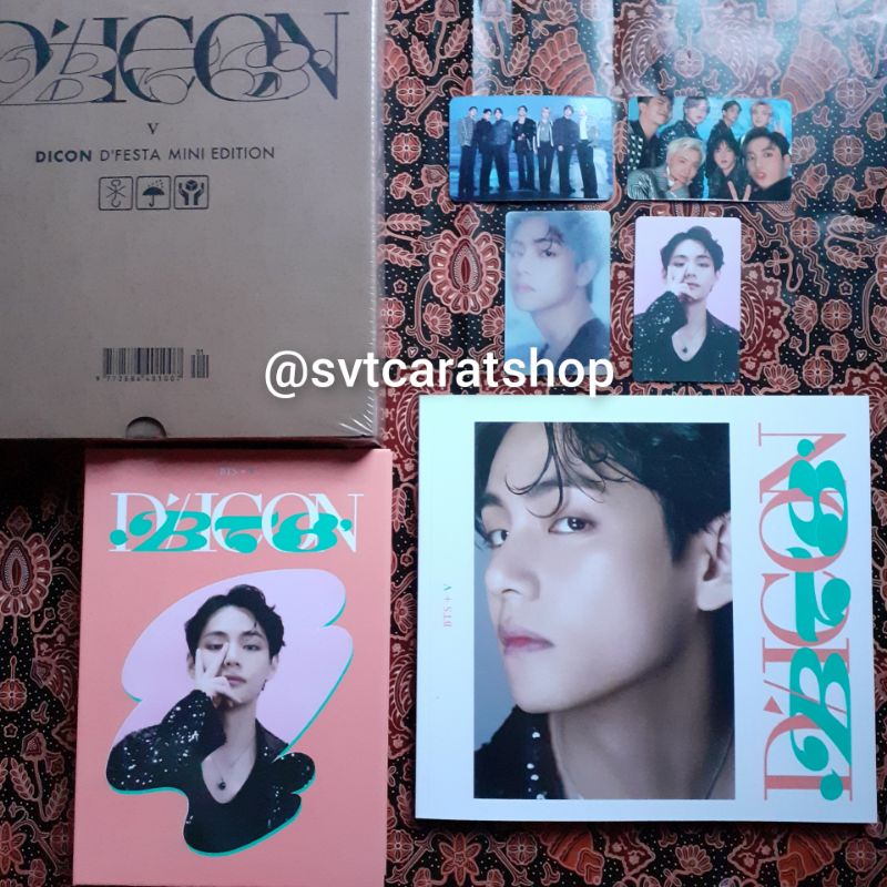 Jual Bts V Taehyung Dicon Dfesta Mini Photobook Sharing Goods Official