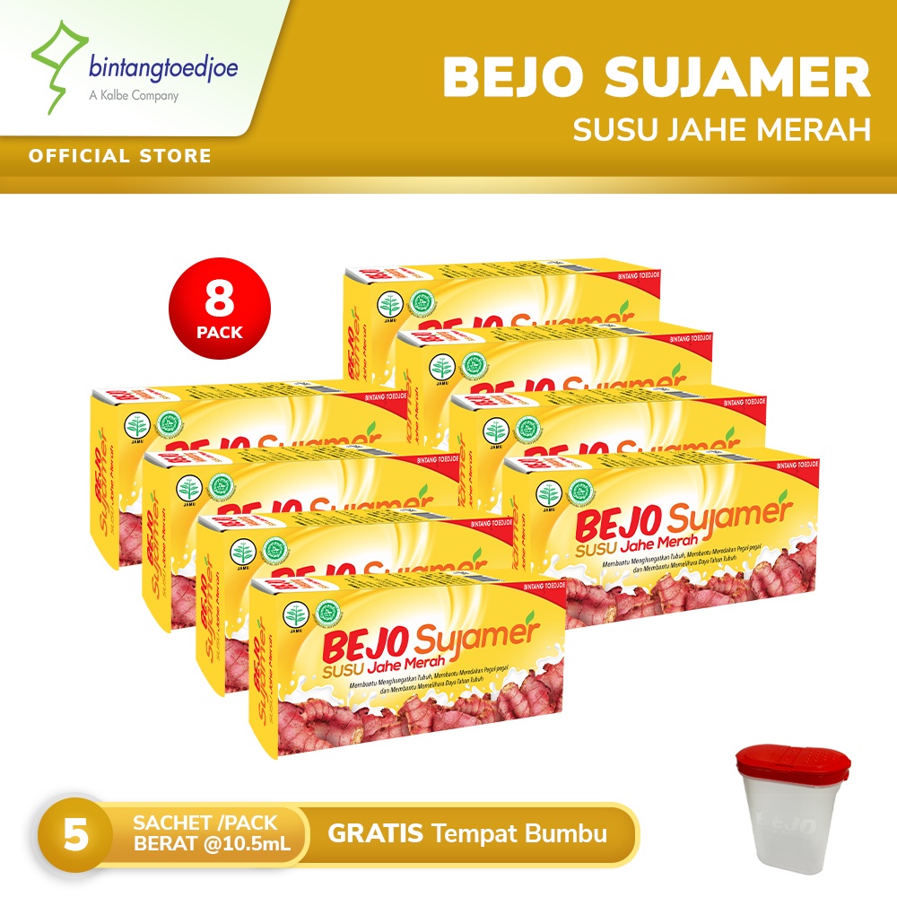 Jual Bejo Susu Jahe Merah Sujamer Pack Sachet Shopee Indonesia