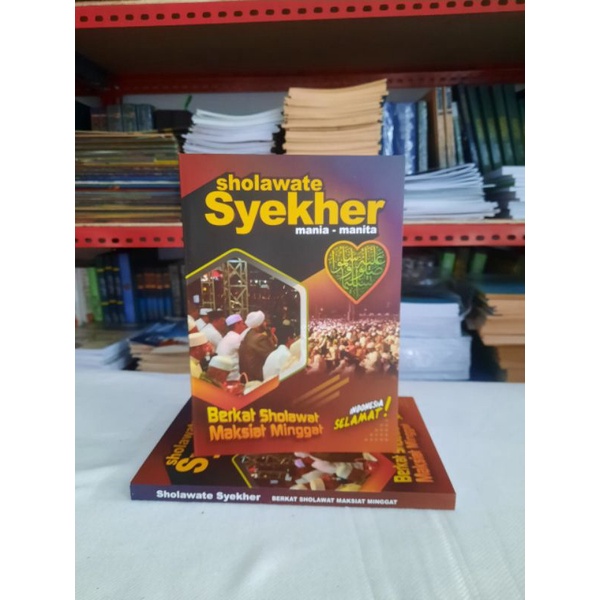 Jual BUKU SHOLAWATE SYEKHER Mania Manita Kumpulan Sholawat Habib