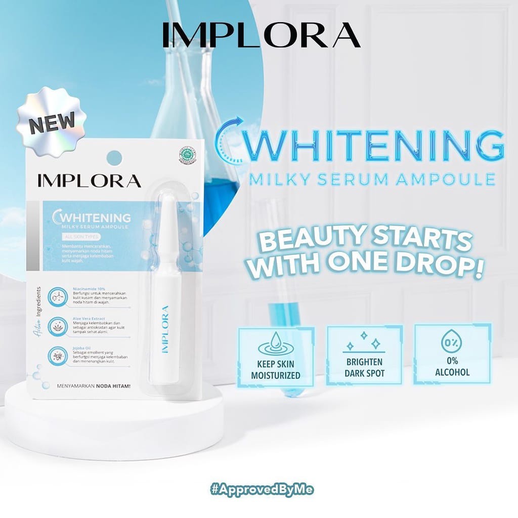 Jual Implora Whitening Milky Serum Ampoule Shopee Indonesia