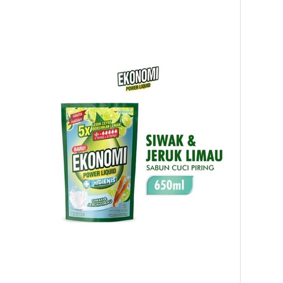 Jual Ekonomi Pencuci Piring Powerpoint Liquid Siwak Jeruk Limau Ml