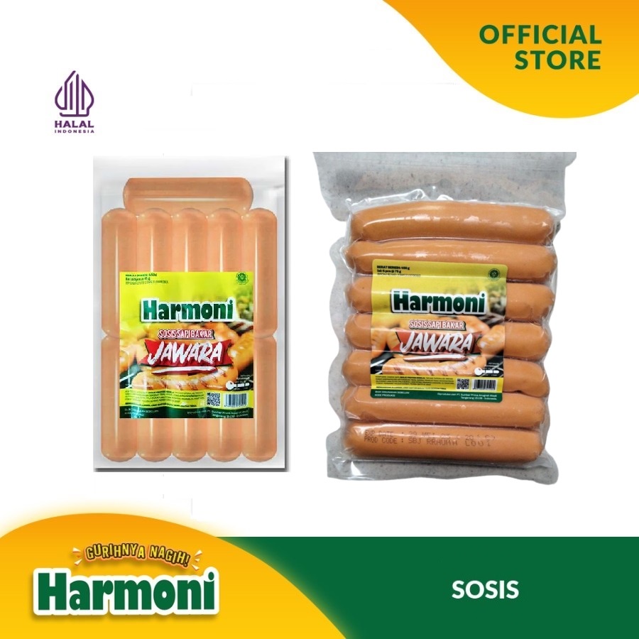 Jual Harmoni Jawara Sosis Sapi Bakar Mini Jumbo Shopee Indonesia