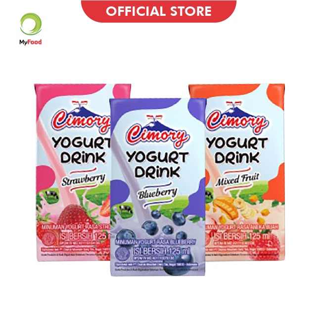 Jual Susu Cimory Uht Yoghurt Drink Ml Blueberry Strawberry