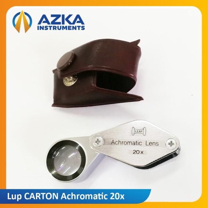 Jual Kaca Pembesar Hand Lens Loupe Lup Geologi Carton Achromatic