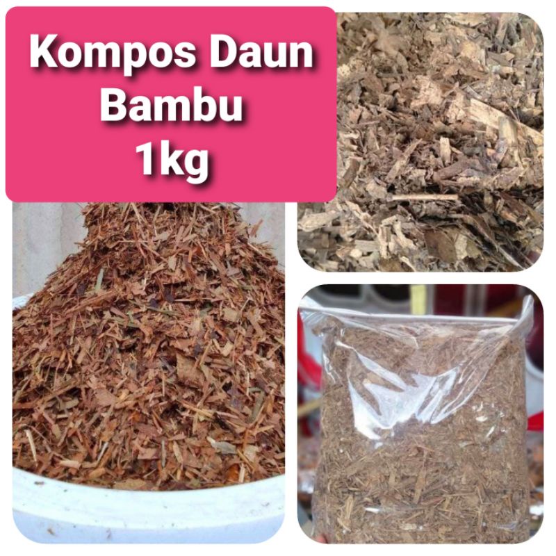 Jual Media Tanam Daun Bambu Humus Fermentasi Tanaman Pupuk Penyubur