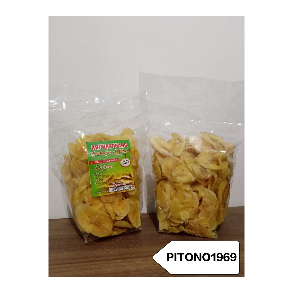 Jual Keripik Pisang Cahaya Mulya Manis Asin Gr Khas Kediri Shopee