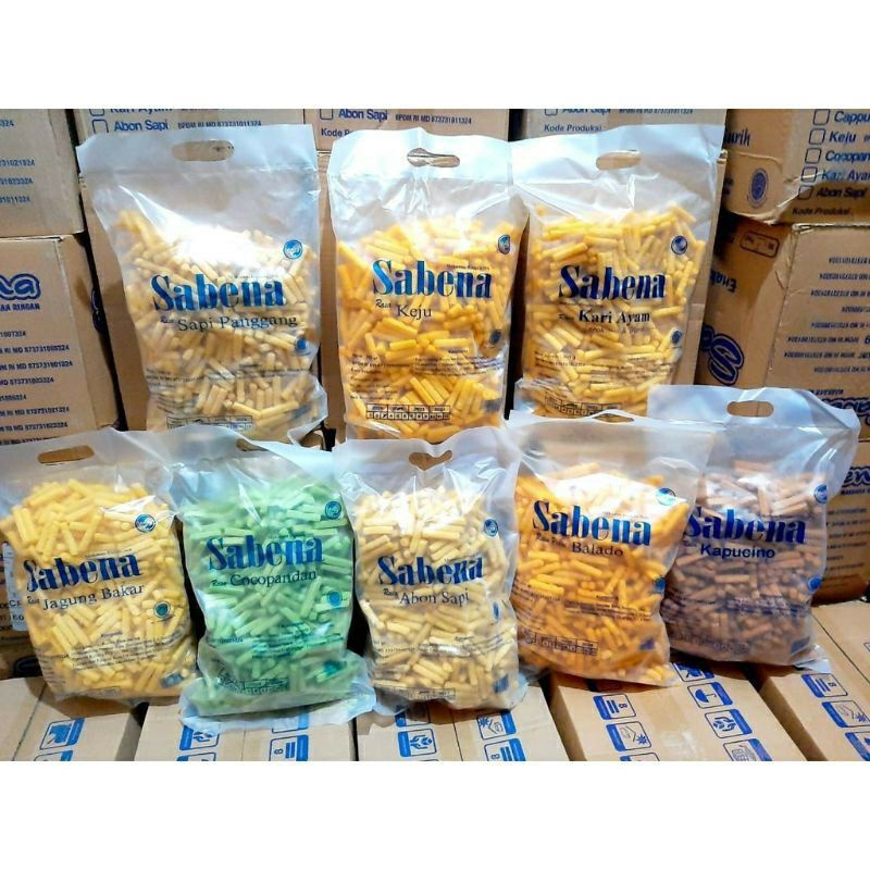 Jual SABENA STICK SNACK CEMILAN RINGAN 360 GRAM ANEKA RASA Shopee