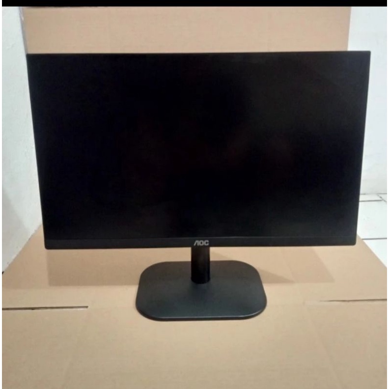 Jual Monitor Aoc Inchi Premles Super Hdmi Ips Supord Mulus Shopee