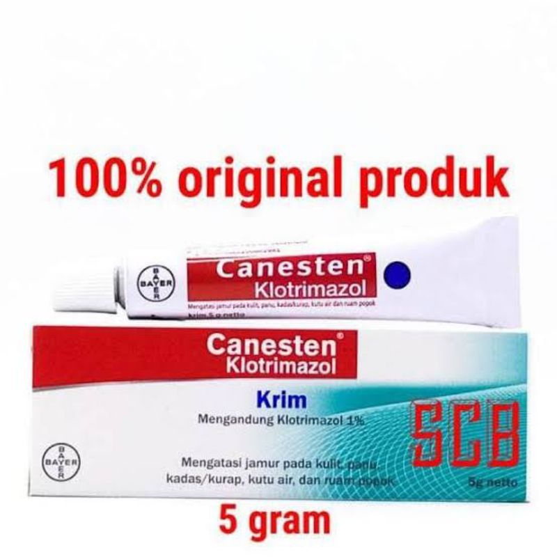 Jual Canesten Cream Anti Jamur 5 Gram Obat Gatal Obat Kurap Obat