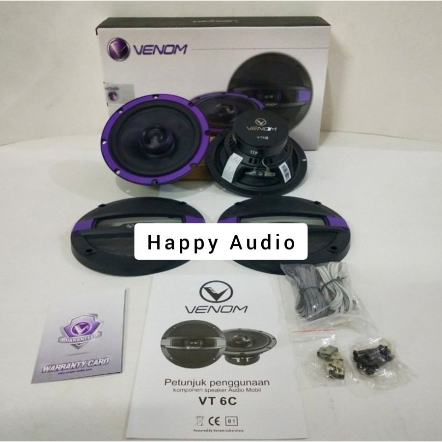 Jual Speaker Coaxial Venom Vertigo Vt C Vt C Inch Audio Mobil Venom