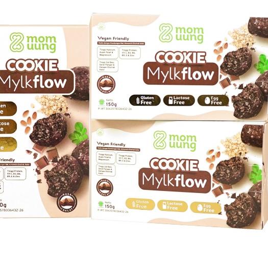 Jual Mom Uung Cookie Mylkflow Classic Coco Vegan Friendly Kue Camilan