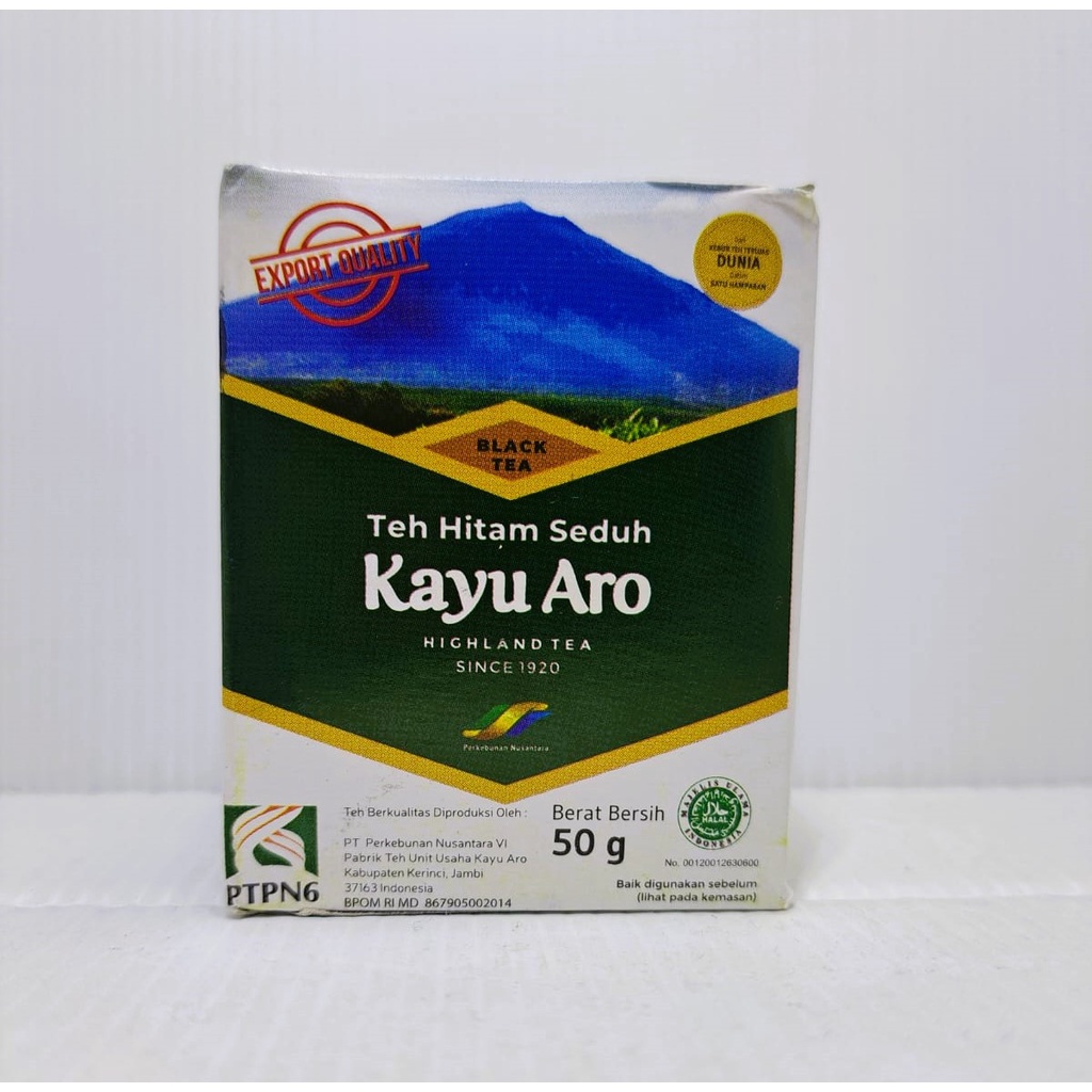 Jual Teh Hitam Bubuk Kayu Aro Kwalitas Expor Gr Shopee Indonesia