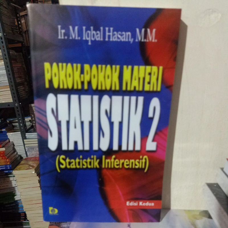 Jual Pokok Pokok Materi Statistik By Iqbal Hasan Shopee Indonesia