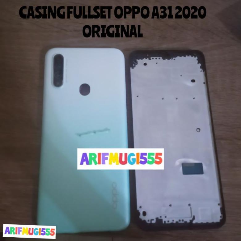 Jual Casing Kesing Fullset Frame Bezel Tulang Tengah Backdoor Oppo A