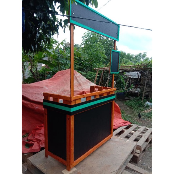 Jual Booth Portable Gerobak Meja Lipat Bisa Bongkar Pasang Shopee