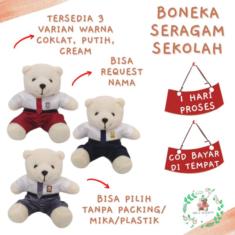 Jual Boneka Seragam Sekolah Shopee Indonesia