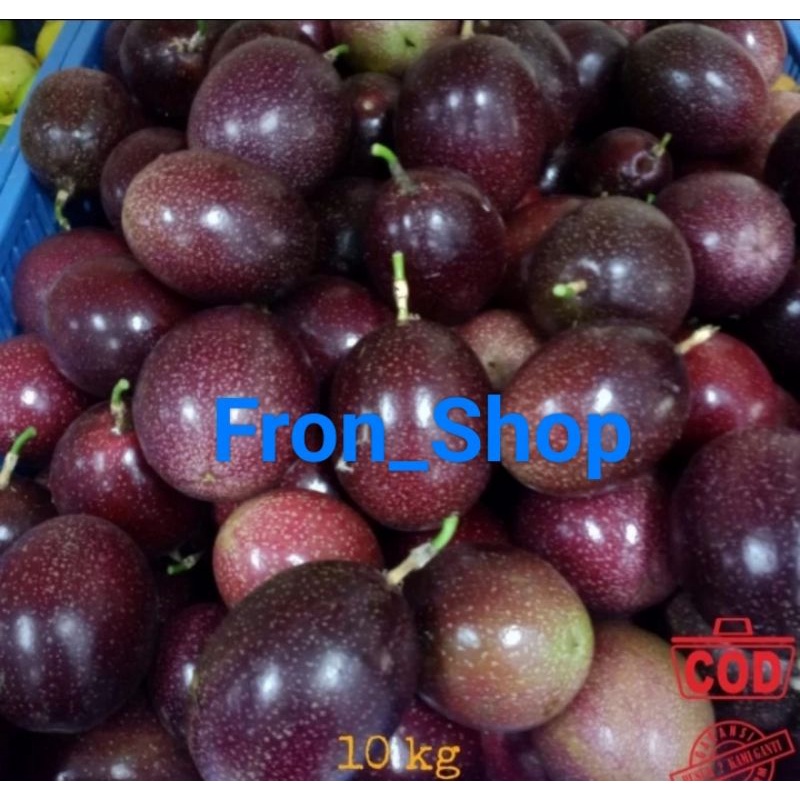 Jual Buah Markisa Ungu Buah Markisa Segar Presh Langsung Petik 500grm