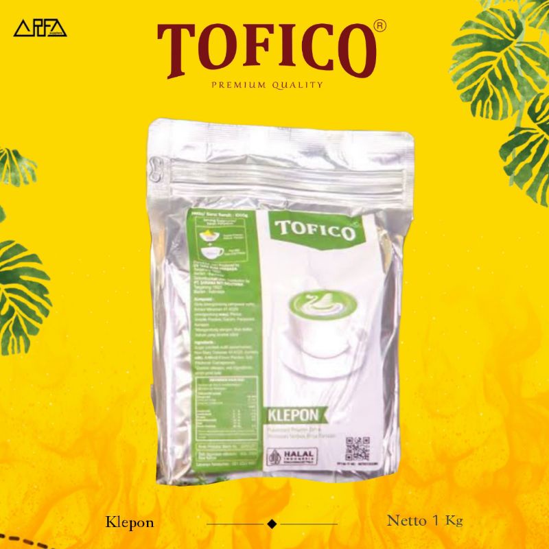 Jual Powder Tofico Klepon Kg Shopee Indonesia