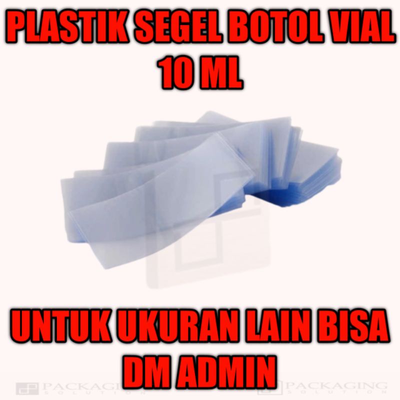 Jual Plastik Segel Botol Vial Ml L Shopee Indonesia