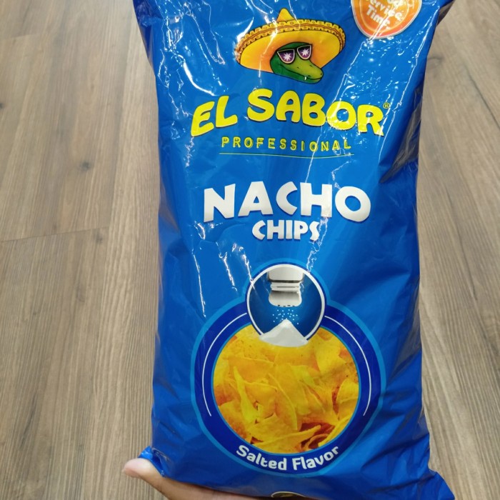 Jual El Sabor Profesional Nacho Chips Salted Gr Shopee Indonesia