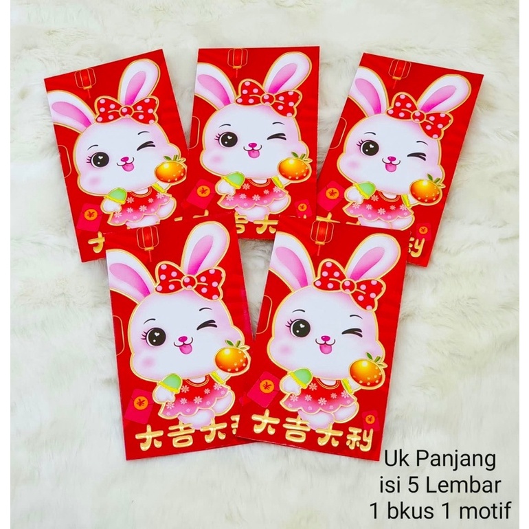 Jual READY STOK ANGPAO IMLEK PANJANG SHIO KELINCI 2023 HONG BAO FUNG