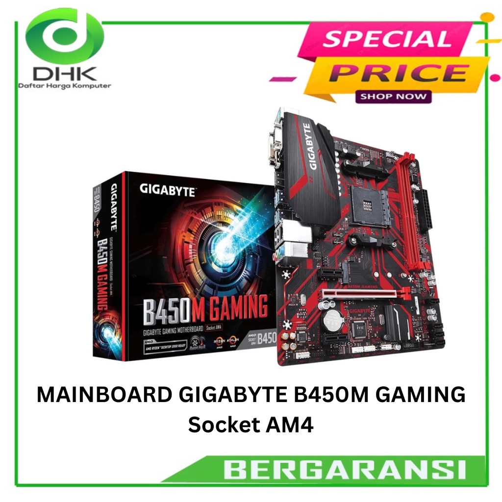 Jual Motherboard Gigabyte B M Gaming Shopee Indonesia