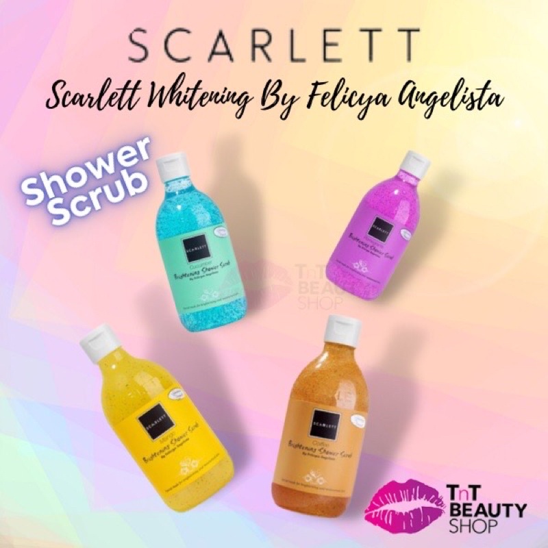 Jual SCARLETT WHITENING Shower Scrub Brighening Shower Scrub Scarlett