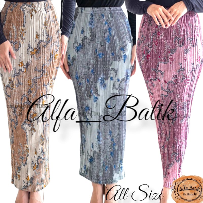 Jual ROK PLISKET BATIK ROK PLISKET BAWAHAN KEBAYA ROK KEBAYA