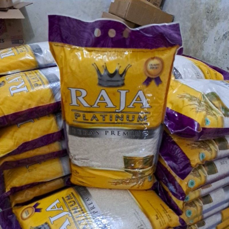 Jual RAJA PLATINUM Beras Premium 5Kg Shopee Indonesia