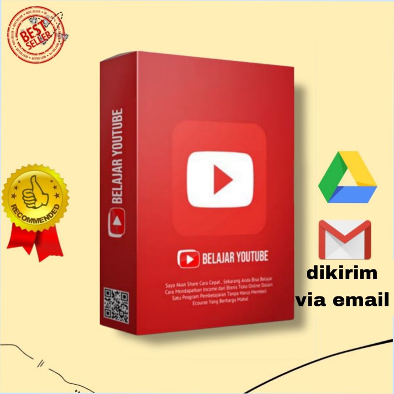 Jual BELAJAR YOUTUBE RAHASIA Mendapatkan 1000 SUBSCRIBER Dan 4000 JAM