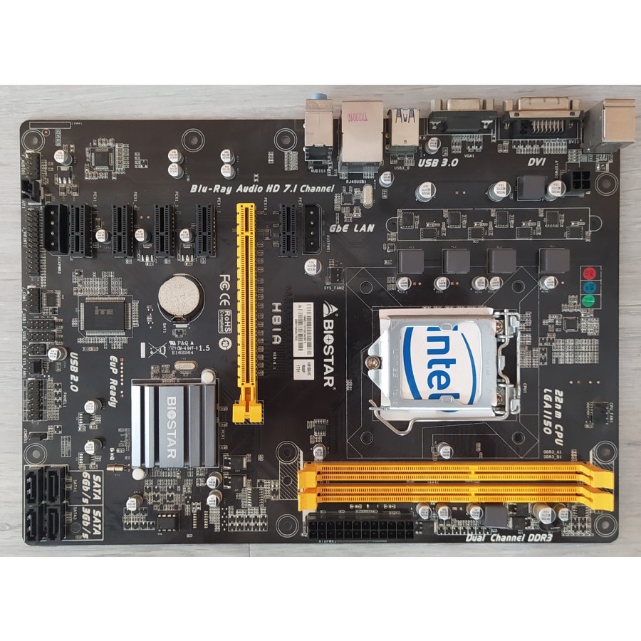 Jual Motherboard H81A Biostar LGA 1150 Mainboard Mobo Shopee Indonesia