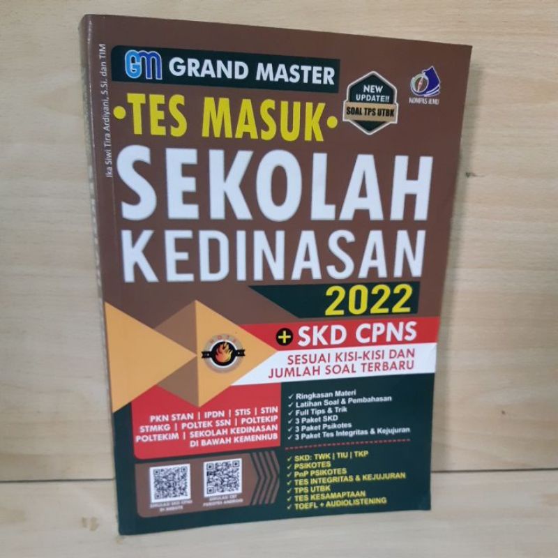 Jual TES MASUK SEKOLAH KEDINASAN 2022 SKD CPNS Shopee Indonesia