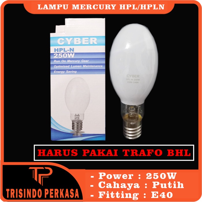 Jual Lampu Mercury Hpl Hpl N Hpln 250W 250 Watt E40 Hg Bola Lampu